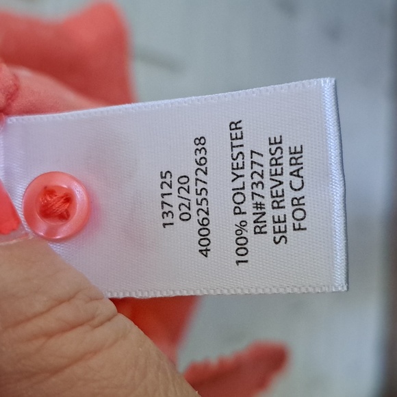 Candies Samon Poka Dot V-Neck Button Down Blouse. Size 3X NWOT - Picture 8 of 9